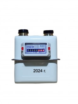 Счетчик газа СГД-G4ТК с термокорректором (вход газа левый, 110мм, резьба 1 1/4") г. Орёл 2024 год выпуска Пенза